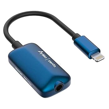 【中古】（非常に良い）IKKO ポータブルDACアンプ ITM03-LIGHTNINGBLUE ブルー ［DAC機能対応 /ハイレゾ対応］