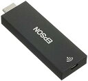 【中古】(非常に良い)エプソン ドリーミオ ホームプロジェクター Android TV端末 ELPAP12
