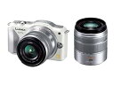 【中古】(非常に良い)パナソニック ミラーレス一眼カメラ ルミックス GF5 ダブルズームレンズキット 標準ズームレンズ/望遠ズームレンズ付属 シェルホワイト ...