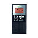 【中古】(非常に良い)TOSHIBA TV音声/FM/AMラジオ ブラック TY-TPR1(K)