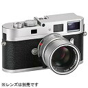 【中古】(非常に良い)Leica ミラーレス一眼 ライカM モノクローム ボディ 1800万画素 シルバー 10760 (レンズ別売)