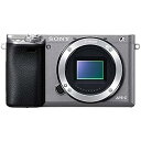【中古】(非常に良い)ソニー ミラーレス一眼 α6000 ボディ グラファイトグレー ILCE-6000 H(2)