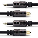 【中古】(非常に良い)FosPower (0.9m X 2本) 光デジタルケーブル Mini TOSLINK (3.5mm ミニ トスリンク) オーディオ オプ...