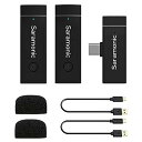 【中古】(非常に良い)USB-CワイヤレスラベリアマイクVlog, Saramonic Blink GO-U2 Lapelマイクシステム(Androidデバイス...