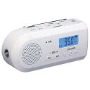 【中古】(非常に良い)TY-JKR6-W(ホワイト) 手回し充電ラジオ