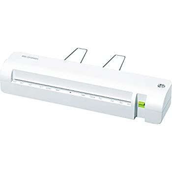 【中古-非常に良い】 アイリスオーヤマ ラミネーター A3 A4対応 ~100μm 簡単操作 コンパクト ウォームアップ時間 4~6分 LM32E ホワイト