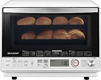 【中古-非常に良い】シャープ 過熱水蒸気 オーブンレンジ 31L コンベクション 2段調理 ホワイト RE-SS10-XW