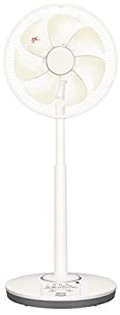 【中古-非常に良い】パナソニック リビング扇風機 DCモーター 温度センサー搭載 切/入タイマー付 シルキーベージュ F-CS338-C