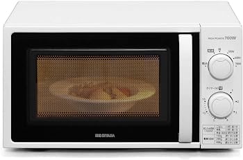 【中古-非常に良い】アイリスオーヤマ 電子レンジ 17L ターンテーブル 単機能 700W 出力6段階 【東日本/50Hz】ホワイト IMG-T177-5-W