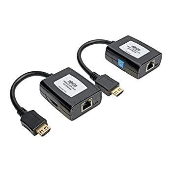 【中古-非常に良い】 Tripp Lite HDMI over Cat5 Cat6 Active Video Extender Transmitter Receiver 1080p - Video audio extender - up to 125 ft