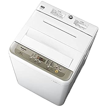 【中古-非常に良い】 パナソニック つけおきコース 搭載全自動洗濯機【洗濯6kg】 (シャンパン) (NAF60B11N) シャンパン NA-F60B11-N