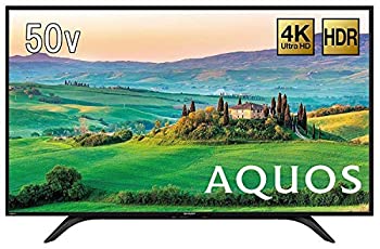 【中古-非常に良い】 SHARP シャープ 50V型 液晶 テレビ AQUOS 4T-C50AH2 4K 2018年モデル