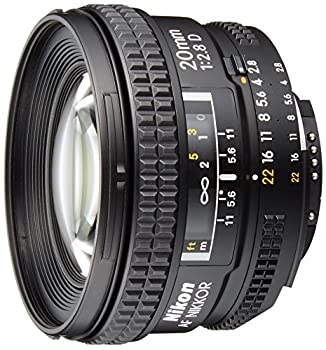 Mamiya - 【中古-非常に良い】Nikon 単焦点レンズ Ai AF Nikkor 20mm f/2.8D フルサイズ対応