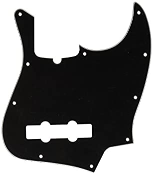【中古-非常に良い】Fender ピックガード10-HOLE CONTEMPORARY JAZZ BASSR PICKGUARD%カンマ%BLACK iinex-10523441 IINEX パッケージ画像