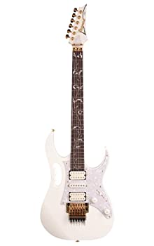 【メーカー名】Ibanez【メーカー型番】JEM7V-WH【ブランド名】Ibanez アイバニーズ 掲載画像は全てイメージです。実際の商品とは色味等異なる場合がございますのでご了承ください。【 ご注文からお届けまで 】・ご注文　：ご注文は24時間受け付けております。・注文確認：当店より注文確認メールを送信いたします。・入金確認：ご決済の承認が完了した翌日よりお届けまで2〜7営業日前後となります。　※海外在庫品の場合は2〜4週間程度かかる場合がございます。　※納期に変更が生じた際は別途メールにてご確認メールをお送りさせて頂きます。　※お急ぎの場合は事前にお問い合わせください。・商品発送：出荷後に配送業者と追跡番号等をメールにてご案内致します。　※離島、北海道、九州、沖縄は遅れる場合がございます。予めご了承下さい。　※ご注文後、当店よりご注文内容についてご確認のメールをする場合がございます。期日までにご返信が無い場合キャンセルとさせて頂く場合がございますので予めご了承下さい。【 在庫切れについて 】他モールとの併売品の為、在庫反映が遅れてしまう場合がございます。完売の際はメールにてご連絡させて頂きますのでご了承ください。【 初期不良のご対応について 】・商品が到着致しましたらなるべくお早めに商品のご確認をお願いいたします。・当店では初期不良があった場合に限り、商品到着から7日間はご返品及びご交換を承ります。初期不良の場合はご購入履歴の「ショップへ問い合わせ」より不具合の内容をご連絡ください。・代替品がある場合はご交換にて対応させていただきますが、代替品のご用意ができない場合はご返品及びご注文キャンセル（ご返金）とさせて頂きますので予めご了承ください。【 中古品ついて 】中古品のため画像の通りではございません。また、中古という特性上、使用や動作に影響の無い程度の使用感、経年劣化、キズや汚れ等がある場合がございますのでご了承の上お買い求めくださいませ。◆ 付属品について商品タイトルに記載がない場合がありますので、ご不明な場合はメッセージにてお問い合わせください。商品名に『付属』『特典』『○○付き』等の記載があっても特典など付属品が無い場合もございます。ダウンロードコードは付属していても使用及び保証はできません。中古品につきましては基本的に動作に必要な付属品はございますが、説明書・外箱・ドライバーインストール用のCD-ROM等は付属しておりません。◆ ゲームソフトのご注意点・商品名に「輸入版 / 海外版 / IMPORT」と記載されている海外版ゲームソフトの一部は日本版のゲーム機では動作しません。お持ちのゲーム機のバージョンなど対応可否をお調べの上、動作の有無をご確認ください。尚、輸入版ゲームについてはメーカーサポートの対象外となります。◆ DVD・Blu-rayのご注意点・商品名に「輸入版 / 海外版 / IMPORT」と記載されている海外版DVD・Blu-rayにつきましては映像方式の違いの為、一般的な国内向けプレイヤーにて再生できません。ご覧になる際はディスクの「リージョンコード」と「映像方式(DVDのみ)」に再生機器側が対応している必要があります。パソコンでは映像方式は関係ないため、リージョンコードさえ合致していれば映像方式を気にすることなく視聴可能です。・商品名に「レンタル落ち 」と記載されている商品につきましてはディスクやジャケットに管理シール（値札・セキュリティータグ・バーコード等含みます）が貼付されています。ディスクの再生に支障の無い程度の傷やジャケットに傷み（色褪せ・破れ・汚れ・濡れ痕等）が見られる場合があります。予めご了承ください。◆ トレーディングカードのご注意点トレーディングカードはプレイ用です。中古買取り品の為、細かなキズ・白欠け・多少の使用感がございますのでご了承下さいませ。再録などで型番が違う場合がございます。違った場合でも事前連絡等は致しておりませんので、型番を気にされる方はご遠慮ください。