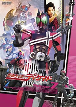 【中古-非常に良い】仮面ライダーディケイド Volume.7 [DVD]当店取り扱いの中古品についてこちらの商品は中古品となっております。 付属品の有無については入荷の度異なり、商品タイトルに付属品についての記載がない場合もございますので、ご不明な場合はメッセージにてお問い合わせください。 買取時より付属していたものはお付けしておりますが、付属品や消耗品に保証はございません。中古品のため、使用に影響ない程度の使用感・経年劣化（傷、汚れなど）がある場合がございますのでご了承下さい。また、中古品の特性上ギフトには適しておりません。当店は専門店ではございませんので、製品に関する詳細や設定方法はメーカーへ直接お問い合わせいただきますようお願い致します。 画像はイメージ写真です。ビデオデッキ、各プレーヤーなど在庫品によってリモコンが付属してない場合がございます。限定版の付属品、ダウンロードコードなどの付属品は無しとお考え下さい。中古品の場合、基本的に説明書・外箱・ドライバーインストール用のCD-ROMはついておりませんので、ご了承の上お買求め下さい。当店での中古表記のトレーディングカードはプレイ用でございます。中古買取り品の為、細かなキズ・白欠け・多少の使用感がございますのでご了承下さいませ。ご返品について当店販売の中古品につきまして、初期不良に限り商品到着から7日間はご返品を受付けておりますので 到着後、なるべく早く動作確認や商品確認をお願い致します。1週間を超えてのご連絡のあったものは、ご返品不可となりますのでご了承下さい。中古品につきましては商品の特性上、お客様都合のご返品は原則としてお受けしておりません。ご注文からお届けまでご注文は24時間受け付けております。当店販売の中古品のお届けは国内倉庫からの発送の場合は3営業日〜10営業日前後とお考え下さい。 海外倉庫からの発送の場合は、一旦国内委託倉庫へ国際便にて配送の後にお客様へお送り致しますので、お届けまで3週間から1カ月ほどお時間を頂戴致します。※併売品の為、在庫切れの場合はご連絡させて頂きます。※離島、北海道、九州、沖縄は遅れる場合がございます。予めご了承下さい。※ご注文後、当店より確認のメールをする場合がございます。ご返信が無い場合キャンセルとなりますので予めご了承くださいませ。