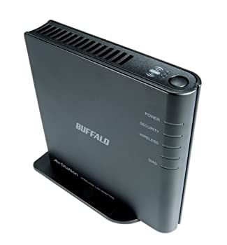 【中古-非常に良い】【輸入・日本仕様】BUFFALO LAN端子用無線子機 メディアコンバータ WLI-TX4-G