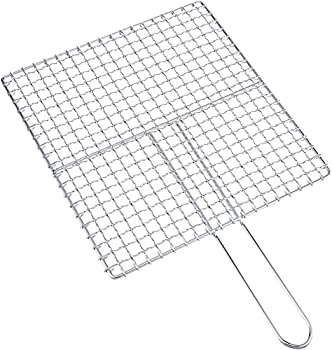 【中古-非常に良い】遠藤商事 業務用 焼物網 タフロス 36号 シングル取手 (鉄・クロームメッキ) 日本製 DTH04036