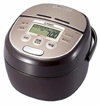 【中古-非常に良い】 TIGER タイガー 圧力IH炊飯ジャー 炊きたて (5.5合炊き) ブラ...