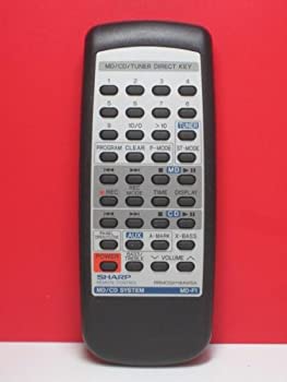 【中古-非常に良い】 シャープ オーディオリモコン MD-F1 RRMCG0118AWSA