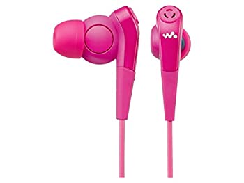 【中古-非常に良い】ソニー イヤホン MDR-NWNC33 : ノイズキャンセリング機能搭載ウォークマン専用 カナル型 ビビッドピンク MDR-NWNC33 P