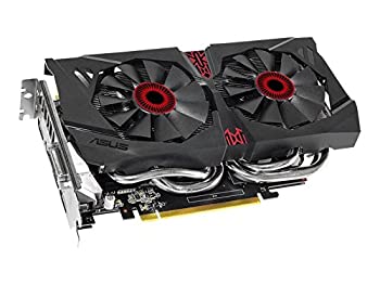 Netbook （UmPC） - 【中古】 ASUSTek ASUS STRIXシリーズ NVIDIA GeForce GTX960ビデオカード オーバークロック メモリ4GB STRIX-GTX960-DC2OC-4GD5