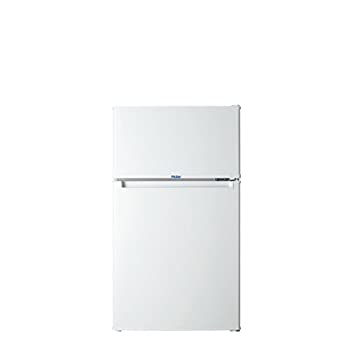 【中古】《ひとり暮らしのお部屋、書斎やオフィスに》ハイアール86L　2ドア冷凍冷蔵庫JR-N85A(W)