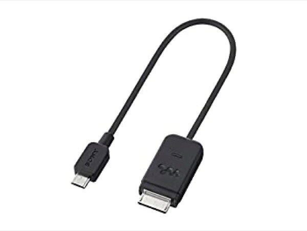 【中古】 ソニー スマートフォン充電ケーブル 15cm ウォークマン用 WMC-NWC10