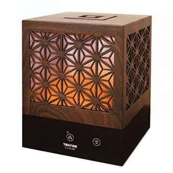 【中古】 EL-C35L-DB テクノス 超音波加湿器3.5L 組子調 ダークブラウン (木造4〜6畳 鉄筋6〜8畳相当)