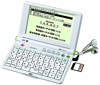 【中古】 SEIKO IC DICTIONARY SR-V4800 電子辞書 (37コンテンツ収録  ...