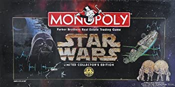 【中古】MONOPOLY Star Wars limited collector's edition / モノポリー　スターウォーズ　リミテッドコレクターズエディション当店取り扱いの中古品についてこちらの商品は中古品となっております。 付属品の有無については入荷の度異なり、商品タイトルに付属品についての記載がない場合もございますので、ご不明な場合はメッセージにてお問い合わせください。 買取時より付属していたものはお付けしておりますが、付属品や消耗品に保証はございません。中古品のため、使用に影響ない程度の使用感・経年劣化（傷、汚れなど）がある場合がございますのでご了承下さい。また、中古品の特性上ギフトには適しておりません。当店は専門店ではございませんので、製品に関する詳細や設定方法はメーカーへ直接お問い合わせいただきますようお願い致します。 画像はイメージ写真です。ビデオデッキ、各プレーヤーなど在庫品によってリモコンが付属してない場合がございます。限定版の付属品、ダウンロードコードなどの付属品は無しとお考え下さい。中古品の場合、基本的に説明書・外箱・ドライバーインストール用のCD-ROMはついておりませんので、ご了承の上お買求め下さい。当店での中古表記のトレーディングカードはプレイ用でございます。中古買取り品の為、細かなキズ・白欠け・多少の使用感がございますのでご了承下さいませ。ご返品について当店販売の中古品につきまして、初期不良に限り商品到着から7日間はご返品を受付けておりますので 到着後、なるべく早く動作確認や商品確認をお願い致します。1週間を超えてのご連絡のあったものは、ご返品不可となりますのでご了承下さい。中古品につきましては商品の特性上、お客様都合のご返品は原則としてお受けしておりません。ご注文からお届けまでご注文は24時間受け付けております。当店販売の中古品のお届けは国内倉庫からの発送の場合は3営業日〜10営業日前後とお考え下さい。 海外倉庫からの発送の場合は、一旦国内委託倉庫へ国際便にて配送の後にお客様へお送り致しますので、お届けまで3週間から1カ月ほどお時間を頂戴致します。※併売品の為、在庫切れの場合はご連絡させて頂きます。※離島、北海道、九州、沖縄は遅れる場合がございます。予めご了承下さい。※ご注文後、当店より確認のメールをする場合がございます。ご返信が無い場合キャンセルとなりますので予めご了承くださいませ。