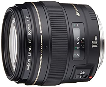 【中古】Canon 単焦点中望遠レンズ EF100mm F2 USM フルサイズ対応