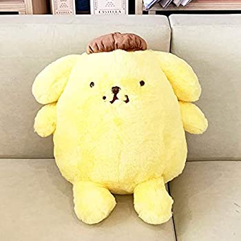 【中古】 ナカジマコーポレーション(Nakajimacorp) ほわほわ ポムポムプリン M イエロー H30xW34.5xD30cm ぬいぐるみ サンリオ プリン プレゼント 143143-