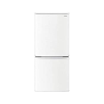 【中古】シャープ SHARP 冷蔵庫(幅48.0cm) 137L つけかえどっちもドア 2ドア ホワイト系 SJ-D14F-W
