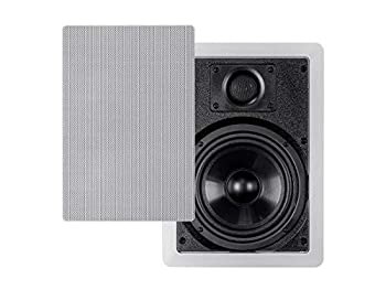 ALTEC LANSING - 【中古】 Monoprice Ariaで壁スピーカー5.25インチポリプロピレン2ウェイ (ペア) ???118589 6.5 Inch 118590