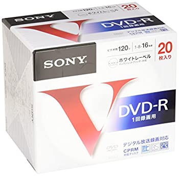 DVD-RW - 【中古】 SONY ソニー 録画用DVD-R CPRM対応 120分 16倍速 20枚パック 20DMR12MLPS