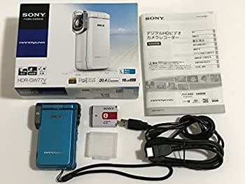 【中古】ソニー SONY デジタルHDビデオカメラレコーダー ブルー HDR-GW77V/L当店取り扱いの中古品についてこちらの商品は中古品となっております。 付属品の有無については入荷の度異なり、商品タイトルに付属品についての記載がない場合もございますので、ご不明な場合はメッセージにてお問い合わせください。 買取時より付属していたものはお付けしておりますが、付属品や消耗品に保証はございません。中古品のため、使用に影響ない程度の使用感・経年劣化（傷、汚れなど）がある場合がございますのでご了承下さい。また、中古品の特性上ギフトには適しておりません。当店は専門店ではございませんので、製品に関する詳細や設定方法はメーカーへ直接お問い合わせいただきますようお願い致します。 画像はイメージ写真です。ビデオデッキ、各プレーヤーなど在庫品によってリモコンが付属してない場合がございます。限定版の付属品、ダウンロードコードなどの付属品は無しとお考え下さい。中古品の場合、基本的に説明書・外箱・ドライバーインストール用のCD-ROMはついておりませんので、ご了承の上お買求め下さい。当店での中古表記のトレーディングカードはプレイ用でございます。中古買取り品の為、細かなキズ・白欠け・多少の使用感がございますのでご了承下さいませ。ご返品について当店販売の中古品につきまして、初期不良に限り商品到着から7日間はご返品を受付けておりますので 到着後、なるべく早く動作確認や商品確認をお願い致します。1週間を超えてのご連絡のあったものは、ご返品不可となりますのでご了承下さい。中古品につきましては商品の特性上、お客様都合のご返品は原則としてお受けしておりません。ご注文からお届けまでご注文は24時間受け付けております。当店販売の中古品のお届けは国内倉庫からの発送の場合は3営業日〜10営業日前後とお考え下さい。 海外倉庫からの発送の場合は、一旦国内委託倉庫へ国際便にて配送の後にお客様へお送り致しますので、お届けまで3週間から1カ月ほどお時間を頂戴致します。※併売品の為、在庫切れの場合はご連絡させて頂きます。※離島、北海道、九州、沖縄は遅れる場合がございます。予めご了承下さい。※ご注文後、当店より確認のメールをする場合がございます。ご返信が無い場合キャンセルとなりますので予めご了承くださいませ。