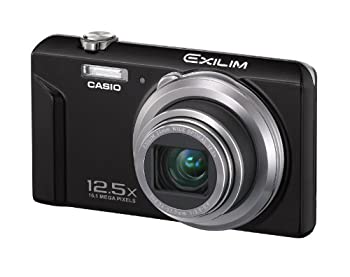 Mamiya - 【中古】 CASIO カシオ EXILIM デジタルカメラ 1610万画素CCD 広角24mm 光学12.5倍ズーム ブラック EX-ZS160BK
