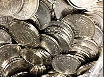 【中古】パチスロ用 25パイ メダル 1000枚