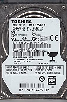 Lenovo - 【中古】 東芝 MK7575GSX