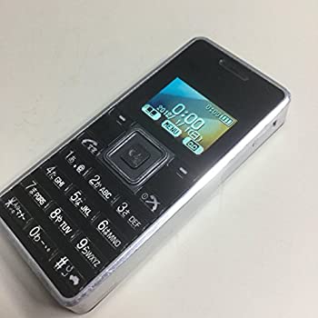 【中古】 ストラップフォン WX03A WILLCOM ブラック