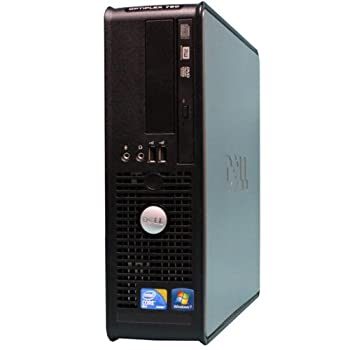 Desktop PC （Separate Type） - 【中古】 Dell デル省スペースデスクトップOptiplex780SF E8400Windows7 Pro (32bit) Core2Duo3.0GHzメモリ4GB実装250GBDVDマルチ