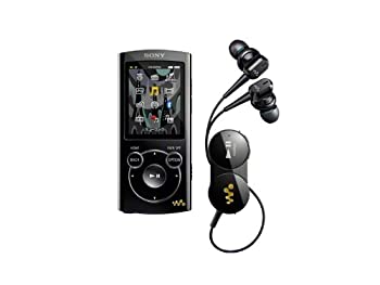 【中古】SONY ウォークマン Sシリーズ メモリータイプ ワイヤレスヘッドホン付 8GB ブラック NW-S764BT/B