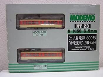 【中古】Nゲージ NT23 江ノ島電鉄600型 赤電塗装 2輌