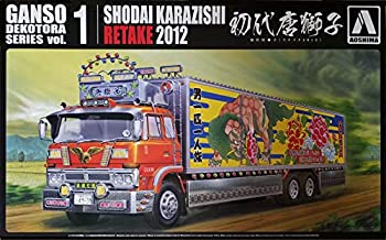【中古】青島文化教材社 1/32 元祖デコトラ No.01 初代 唐獅子 リテイク2012