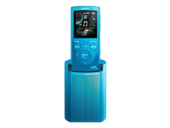 【中古】SONY ウォークマン Eシリーズ [メモリータイプ] スピーカー付 2GB ブルー ...