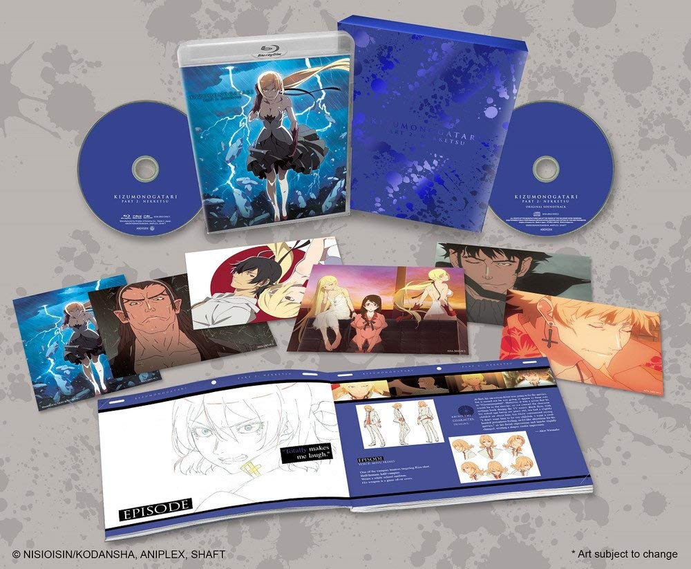 Kizumonogatari Part 2 Nekketsu Blu-Ray(傷物語 キズモノガタリ II 熱血篇　劇場版)