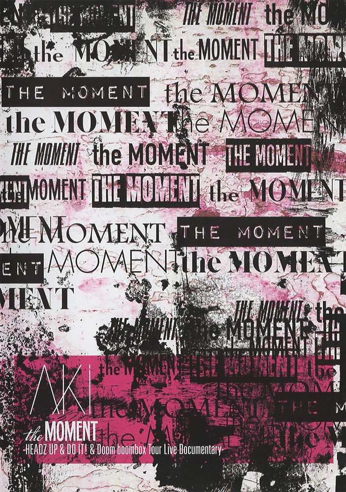 【中古-非常に良い】the MOMENT -HEADZ UP & DO IT! & Doom boombox Tour Live Documentary- [DVD]