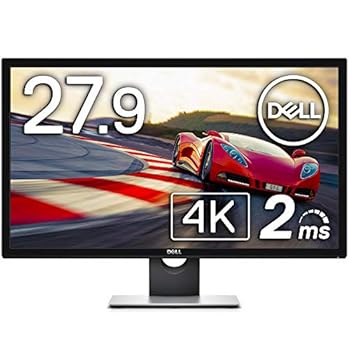 【中古】Dell ゲーミングモニター 27.9インチ 2ms／スリムベゼル／4K／TN 非光沢／フリッカーフリー／スピーカ内蔵／DP,mDP,HDMIx2／ S2817Q【メーカー名】【メーカー型番】【ブランド名】Dell ディスプレイ 【...