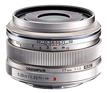 【中古】OLYMPUS 単焦点レンズ M.ZUIKO DIGITAL 17mm F1.8 シルバー